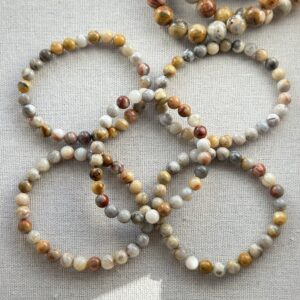 Crazy Lace Agate Bracelet