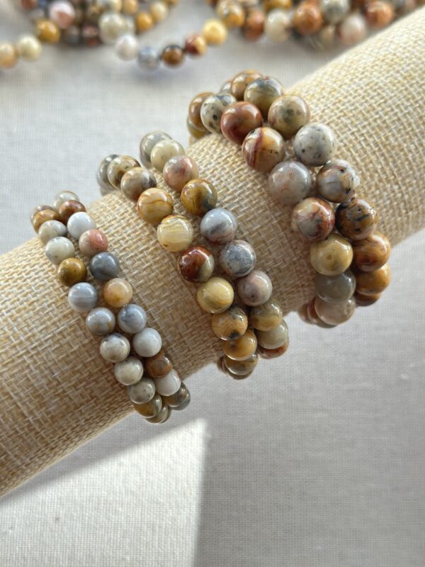 Crazy Lace Agate Bracelet - Image 3
