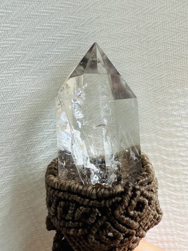 Labradorite & Rainbow Clear Quartz Totem of the Earth Guardian - Image 6