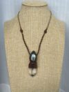 Labradorite & Rainbow Clear Quartz Totem of the Earth Guardian - Image 2