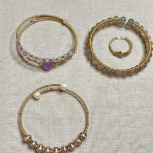 Bracelets and ring for Bear