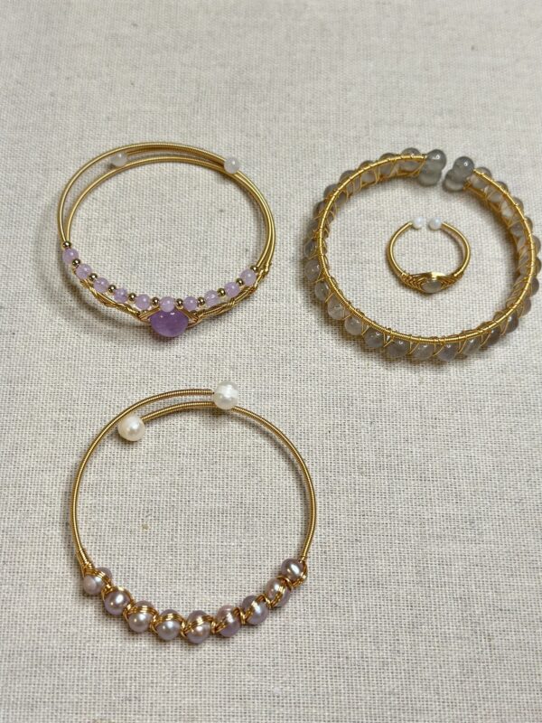 Bracelets and ring for Bear