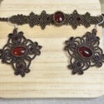 Earring and bracelet for Tired