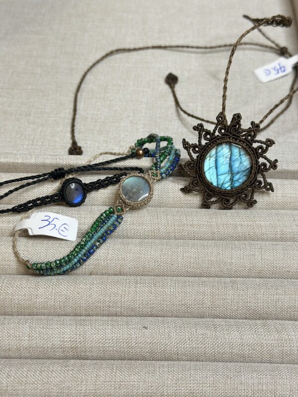 Bracelets and necklace for Friederike