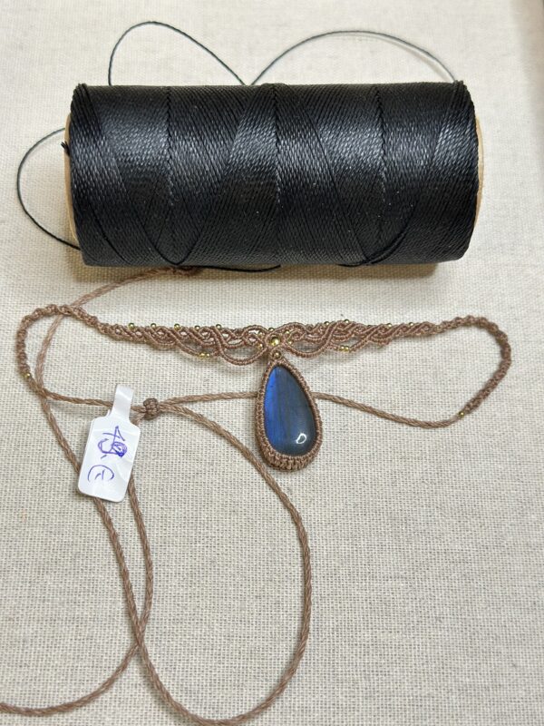 Purple labradorite Necklace for Bruna