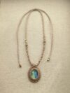 Blue-Green Labradorite Necklace - Image 4