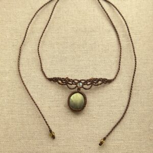 Golden Glow Labradorite Choker