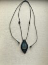 Ocean Map Labradorite Necklace - Image 3