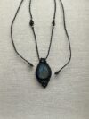 Ocean Map Labradorite Necklace - Image 4