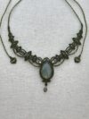 Green Glow Labradorite Necklace