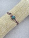 Blue-Gold Flash Labradorite Yavari Bracelet