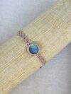 Icy Blue Flash Labradorite Bracelet - Image 4