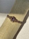 Amethyst Macrame Bracelet