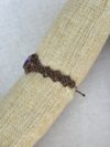 Amethyst Macrame Bracelet - Image 2
