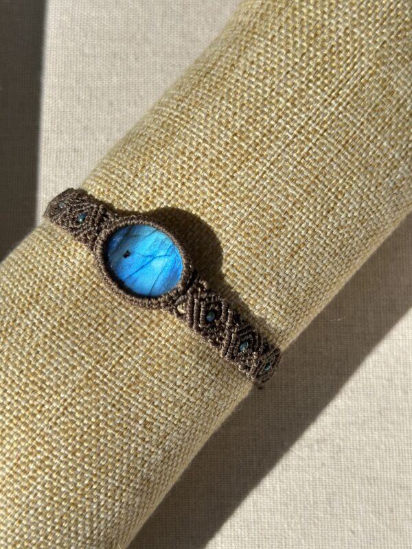 Electric Blue Labradorite Bracelet