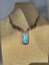 High-Grade Larimar Ocean Necklace - Image 2