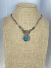 Blue Flash Labradorite Necklace - Image 4