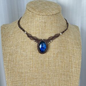 Deep Blue Labradorite Choker