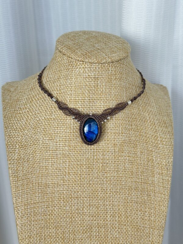 Deep Blue Labradorite Choker