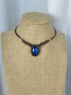 Deep Blue Labradorite Choker