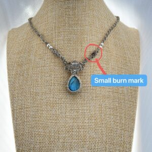 Blue Flash Labradorite Necklace