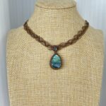 Blue-Green Flash Labradorite Necklace