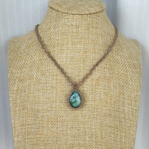 Sirena Macrame Labradorite Necklace