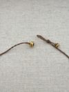 Oval Labradorite Macrame Necklace - Image 3