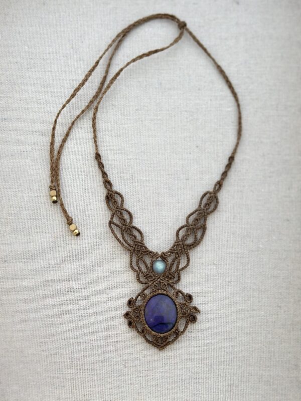 Purple Labradorite Necklace - Image 3