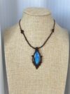 Blue Flash Labradorite Necklace - Image 3