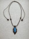 Blue Flash Labradorite Necklace - Image 2