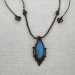 Blue Flash Labradorite Necklace