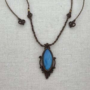 Blue Flash Labradorite Necklace