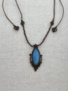 Blue Flash Labradorite Necklace