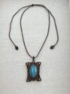Blue Flash Labradorite Necklace - Image 2
