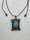 Blue Flash Labradorite Necklace - Image 3