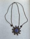 Purple Flash Labradorit Sunburst Necklace - Image 4