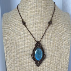 Blue Flash Labradorite Necklace