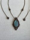 Blue Flash Labradorite Necklace - Image 4