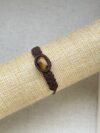 Tiger’s Eye Macrame Bracelet