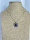 925 Sterling Silver Amethyst Butterfly Necklace