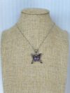 925 Sterling Silver Amethyst Fairy Necklace