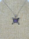 925 Sterling Silver Amethyst Fairy Necklace - Image 4