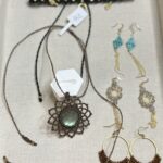 Necklaces and earrings for Velvetbyc