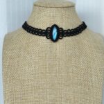 Blue Labradorite Choker Necklace