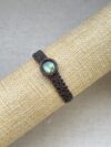 Green flash labradorite bracelet