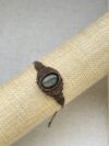 Gold obsidian bracelet