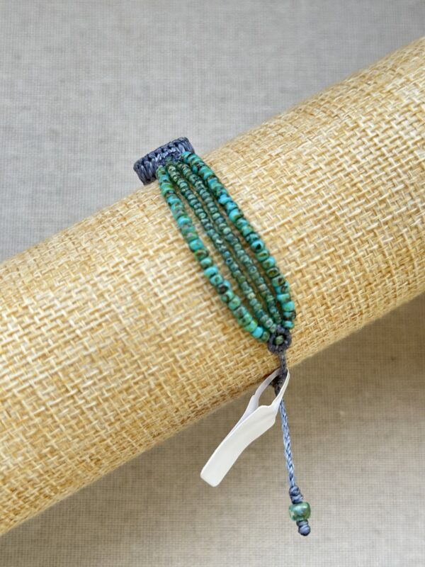 Blue flash labradorite bracelet - Image 2