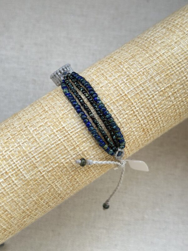 Blue flash labradorite bracelet - Image 3