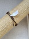 Blue flash labradorite with dark brown cord - Image 3